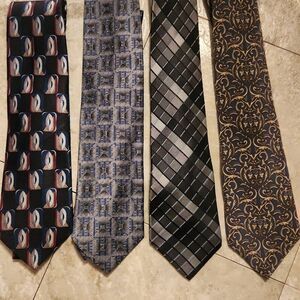 Pronto Uomo, Norseman, Gap, and Dockers ties